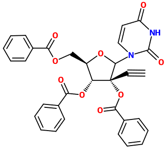 (图片) MC004316 2',3',5'-Tri-O-benzoyl-2'-C-ethynyluridine